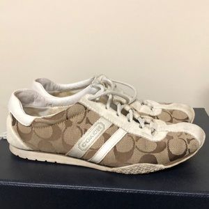 Coach walking shoes size 5.5